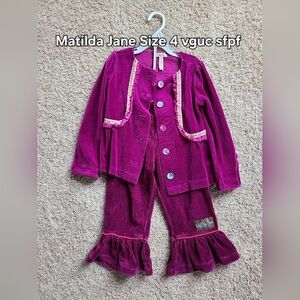 Matilda Jane Kids Outfit Set